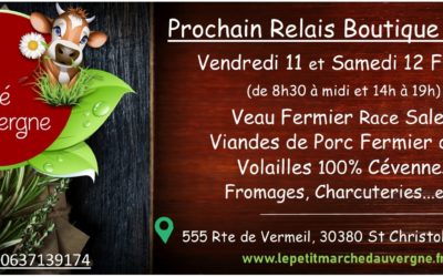 Prochaines Ventes…Veau Fermier Race Salers 100% Herbages du Cantal