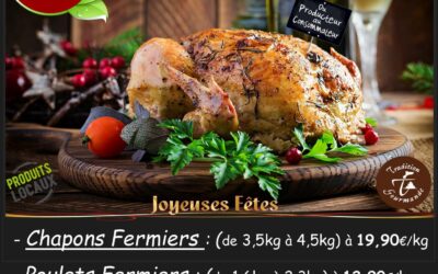 Votre prochain RDV à la Boutique Paysanne, du 21 au 24 décembre…Hummm !!!