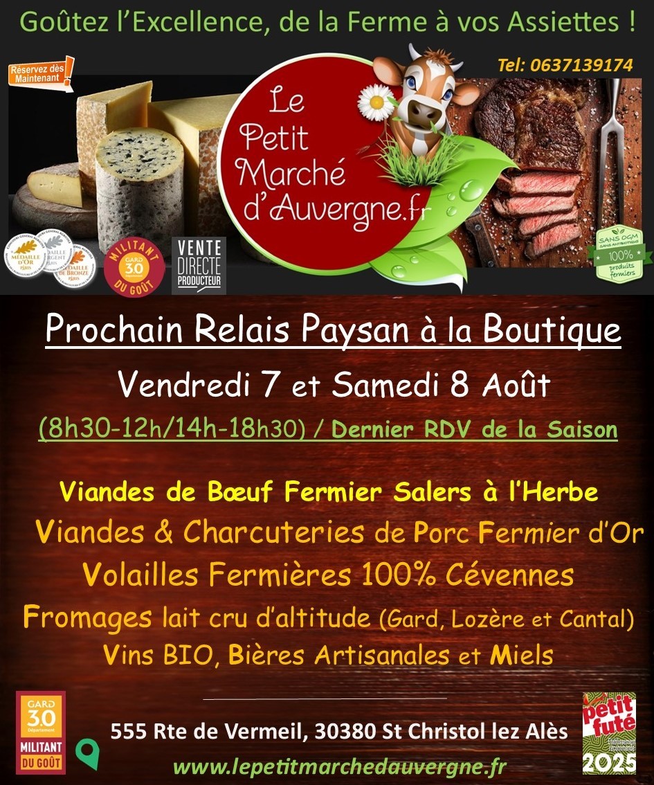 Compo prochain Relais Août 2026