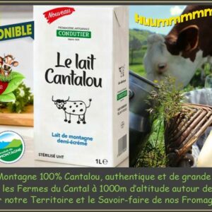Lait Fermier de Montagne Cantalou